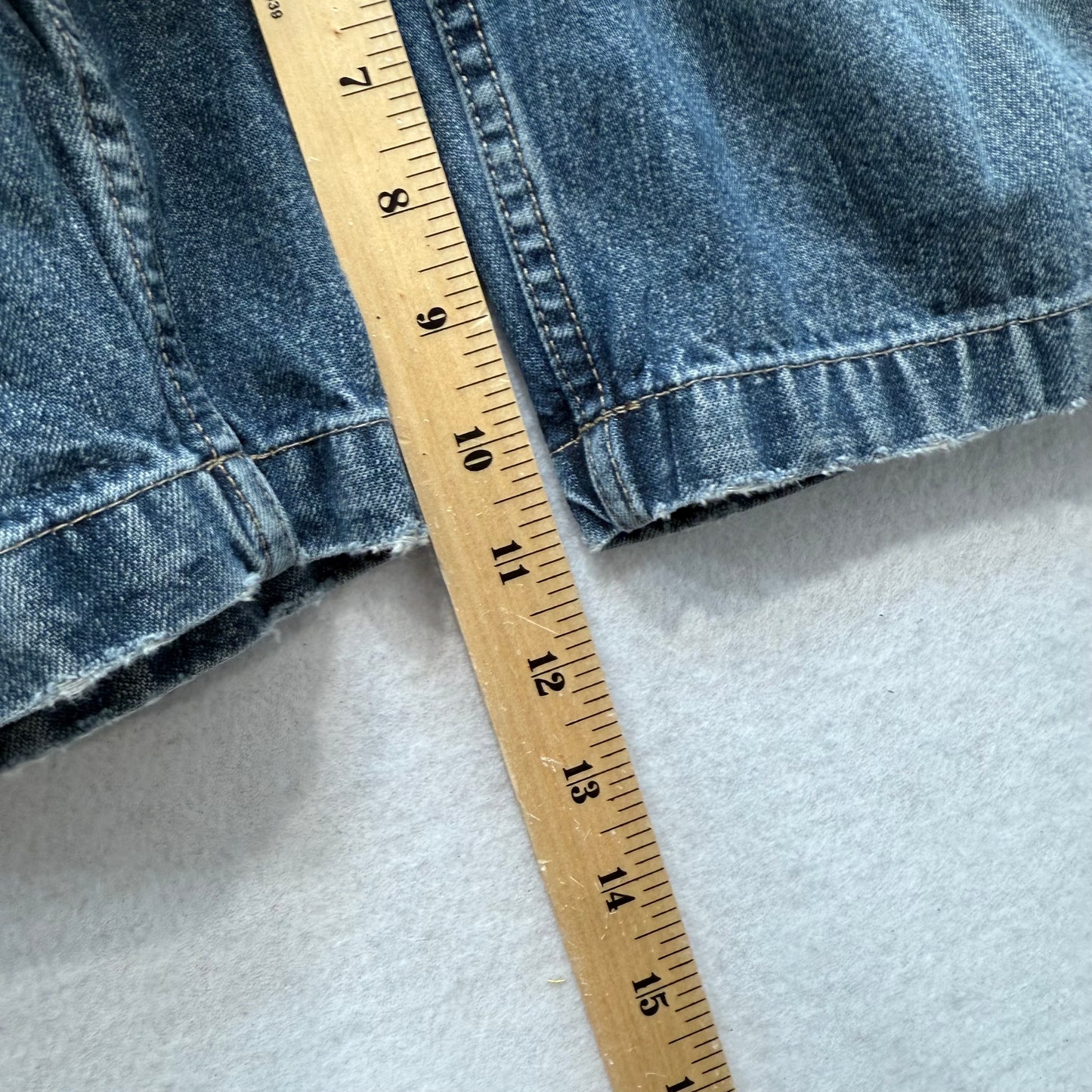 Urban Behavior dark blue denim baggy carpenter shorts size 32