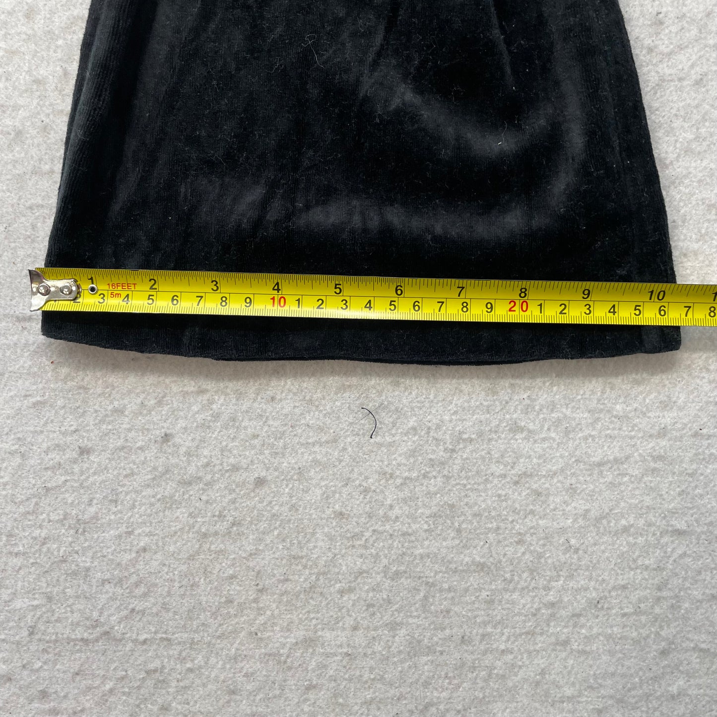 Juicy Couture Women's Black Velour Flared Leg Track Pant Drawstring Y2k Size XL