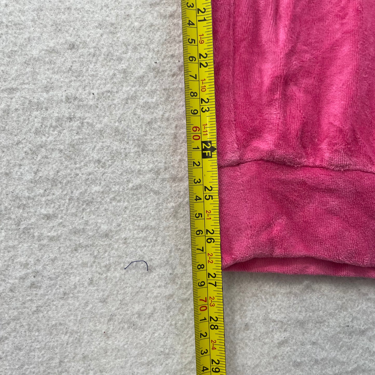 Vintage Juicy Couture Scottie Dogs Women's Hot Pink Velour Tracksuit Set Size L