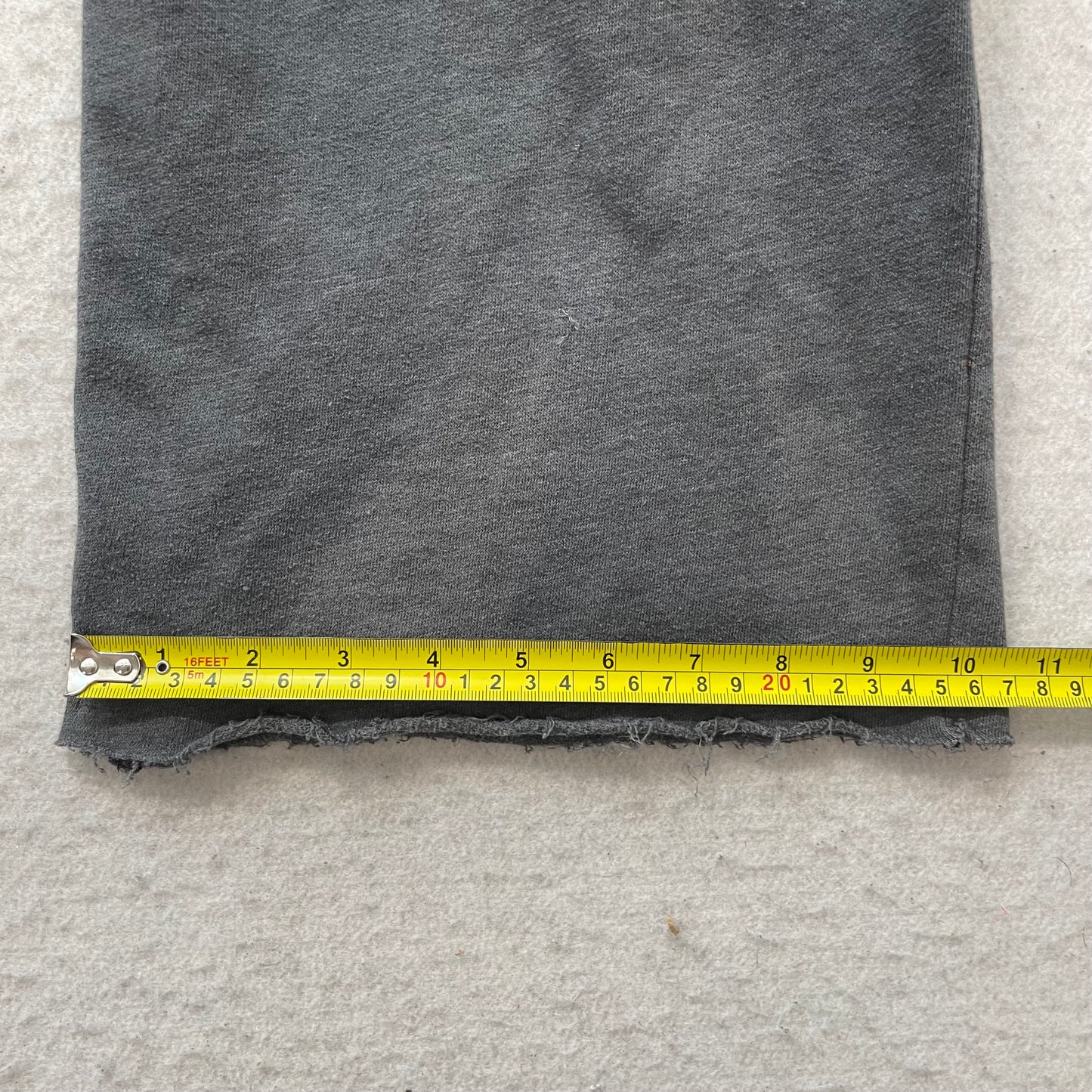 Victoria's Secret PINK Women's Grey Cotton Blend Flared Pants Drawstring Size L