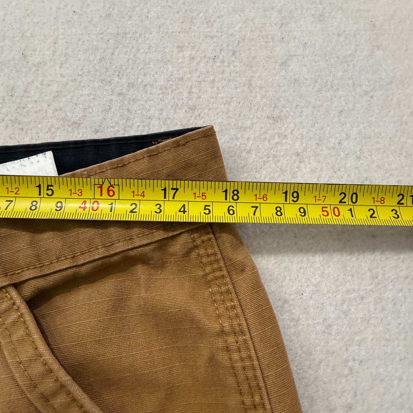 Genuine Dickies Men's Brown Relaxed Fit Cargo Shorts Pocket Classic Logo Size 36