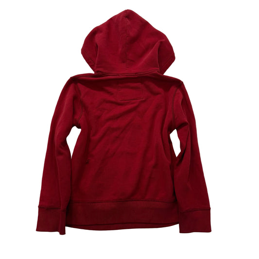 Abercrombie & Fitch "1892" Red Pull-On Hoodie Kangaroo Pockets Classic Size XL