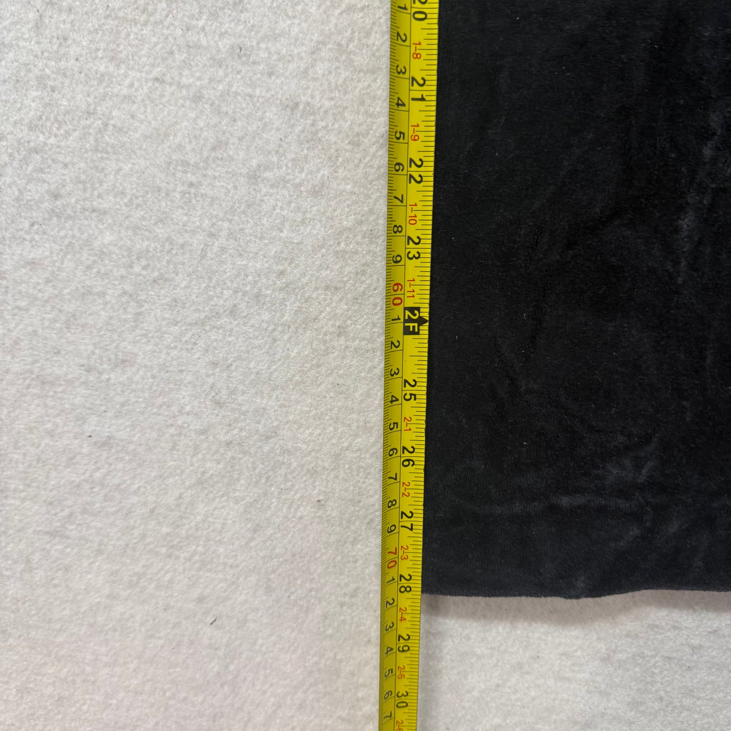 Juicy Couture Women Black Velour Tracksuit Set Zip Up Hoodie & Flare Pant Size S