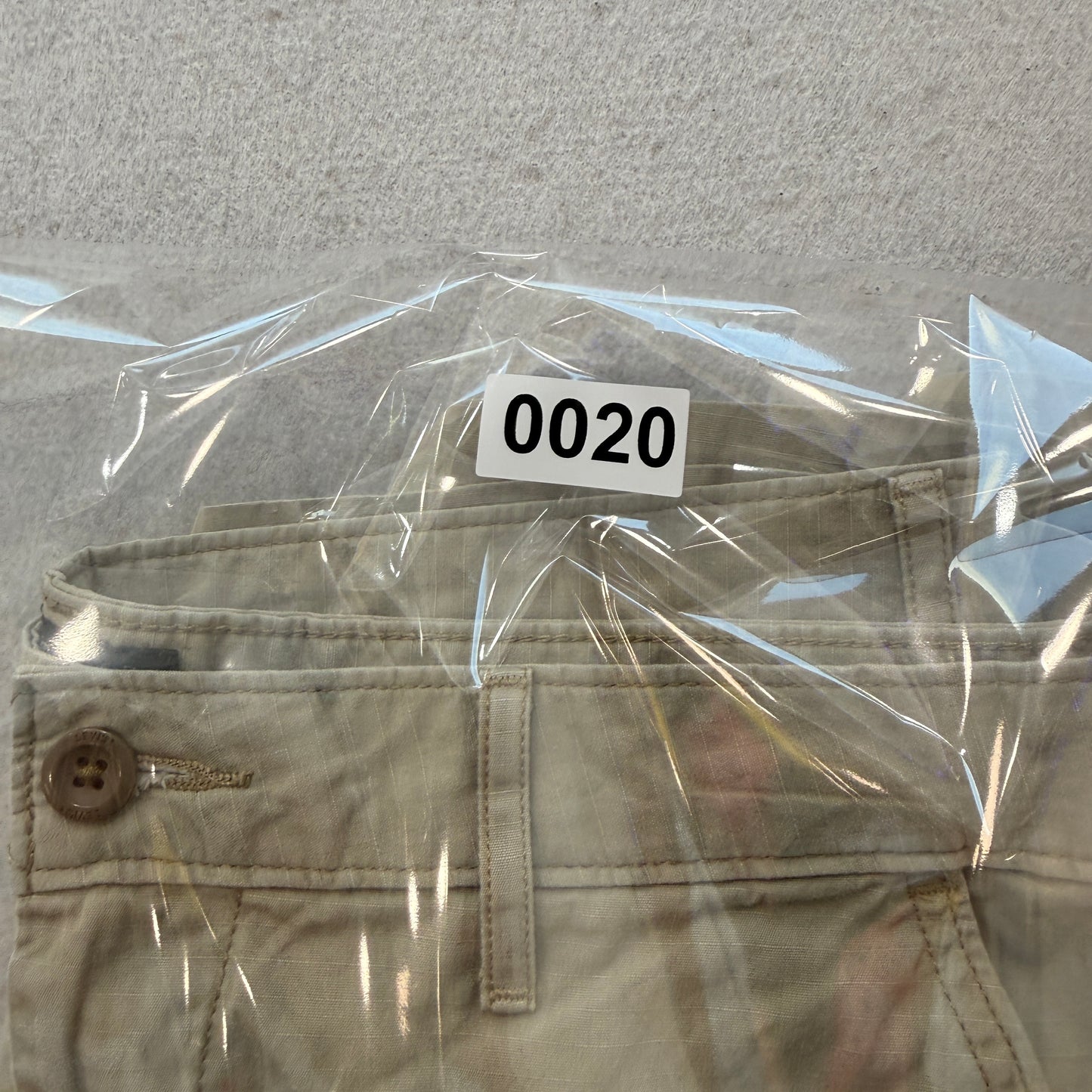 Levi's Men's Beige Cotton Cargo Shorts Pocket Casual Outdoor Streetwear Size W34