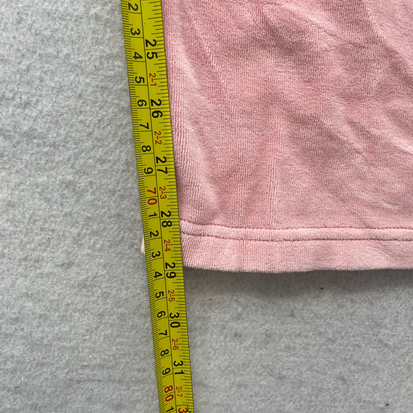 Vintage Juicy Couture Women's Pink Velour Flared Track Pant Loungewear Size L