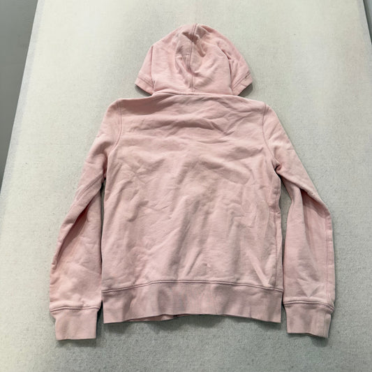 Polo Ralph Lauren Womens Pink Full Zip Hoodie Signature Embroidered Logo Size XL