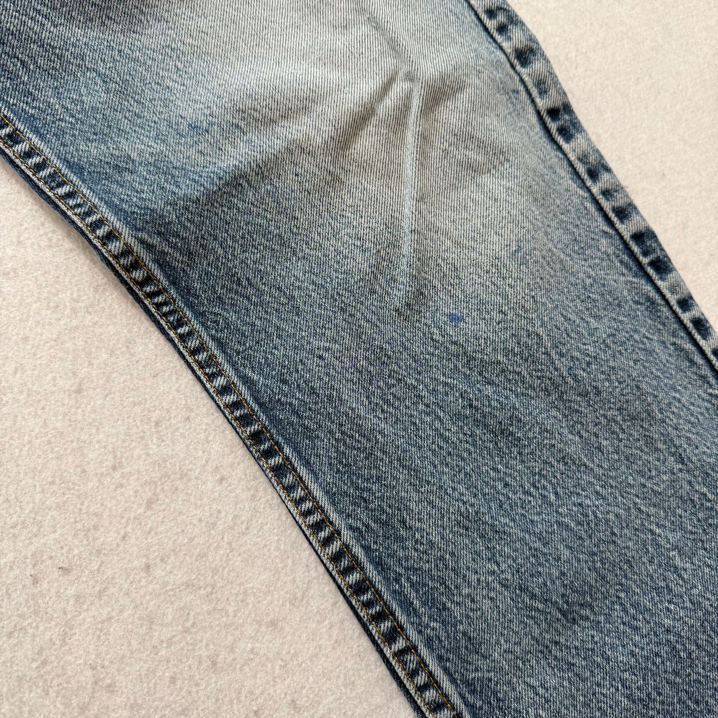 Levi Strauss & Co. 505 Men's Blue Denim Relaxed Fit Straight Leg Jeans Size 36