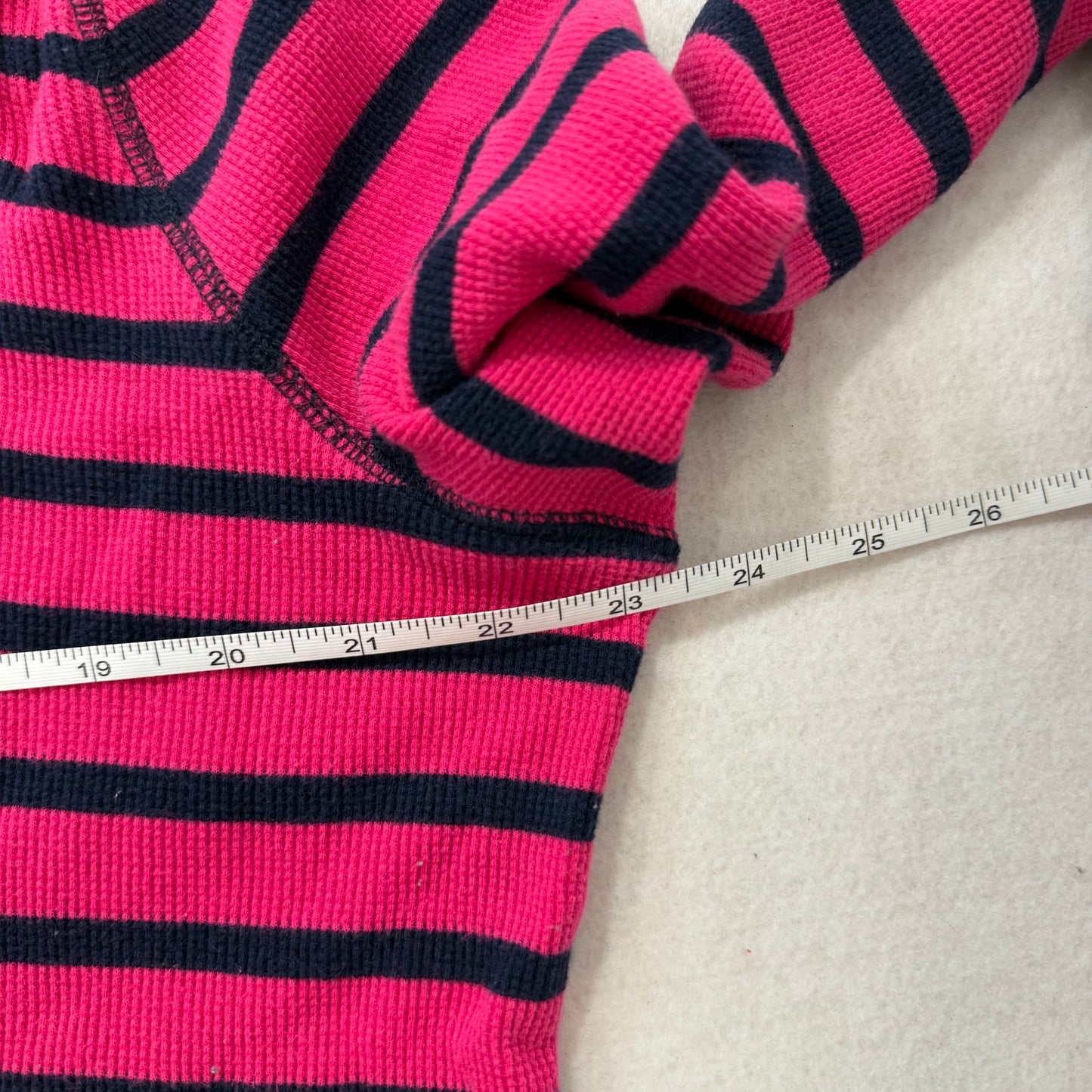 Lauren Active Ralph Lauren striped terry hooded top