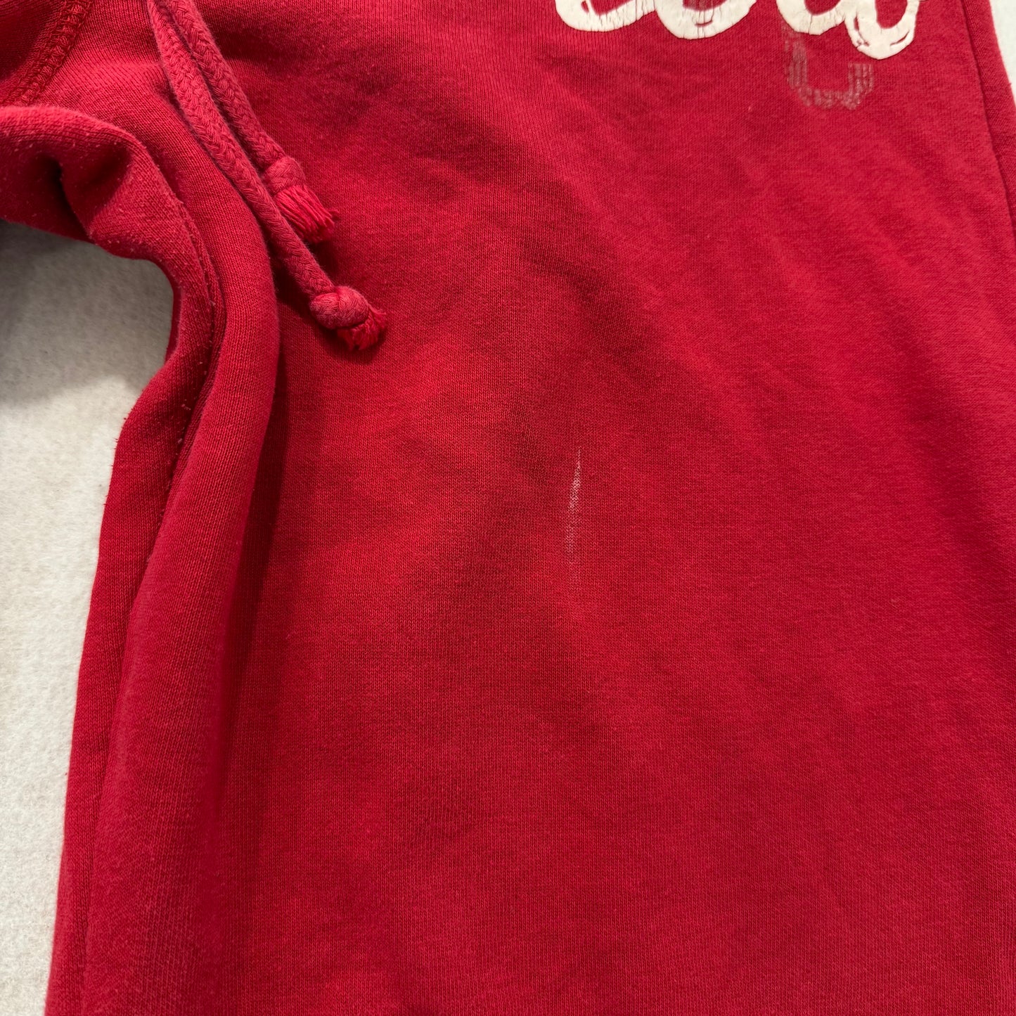 Aéropostale Women's Red Cotton Blend Flared Track Pant Loungewear Y2K Size L