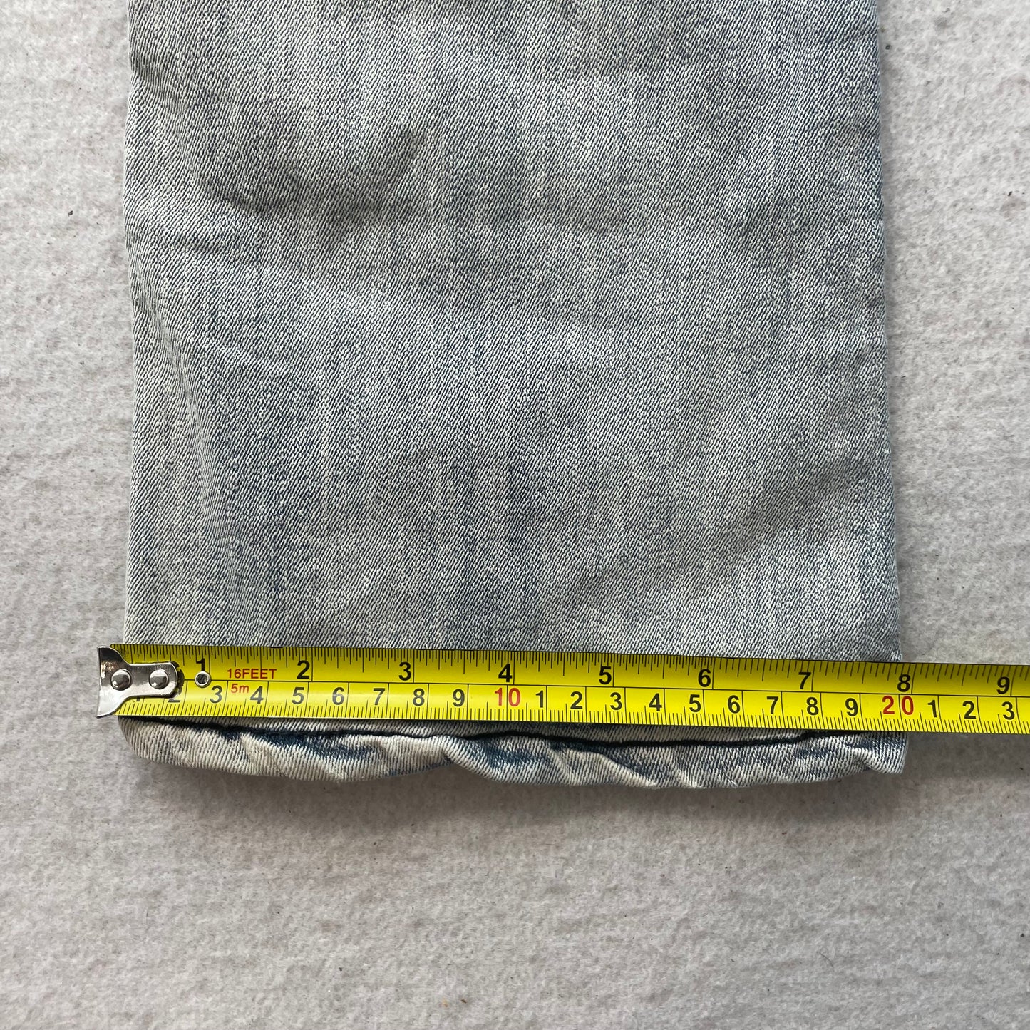 Wallflower Women's Blue Faded Low Rise Bootcut Denim Jeans Pockets Y2k Size 9