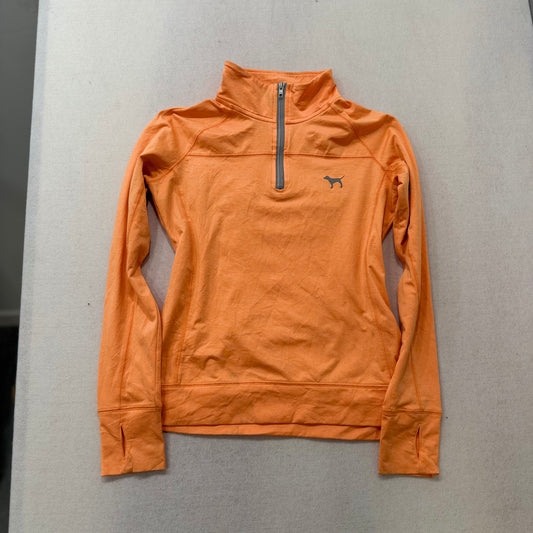 Victoria’s Secret Pink Orange Jacket with Back Logo Size S