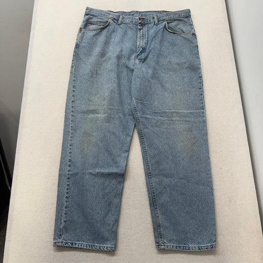 Cerruti 1881 Light Blue Denim Jeans Straight Leg 5 Pocket Size 40