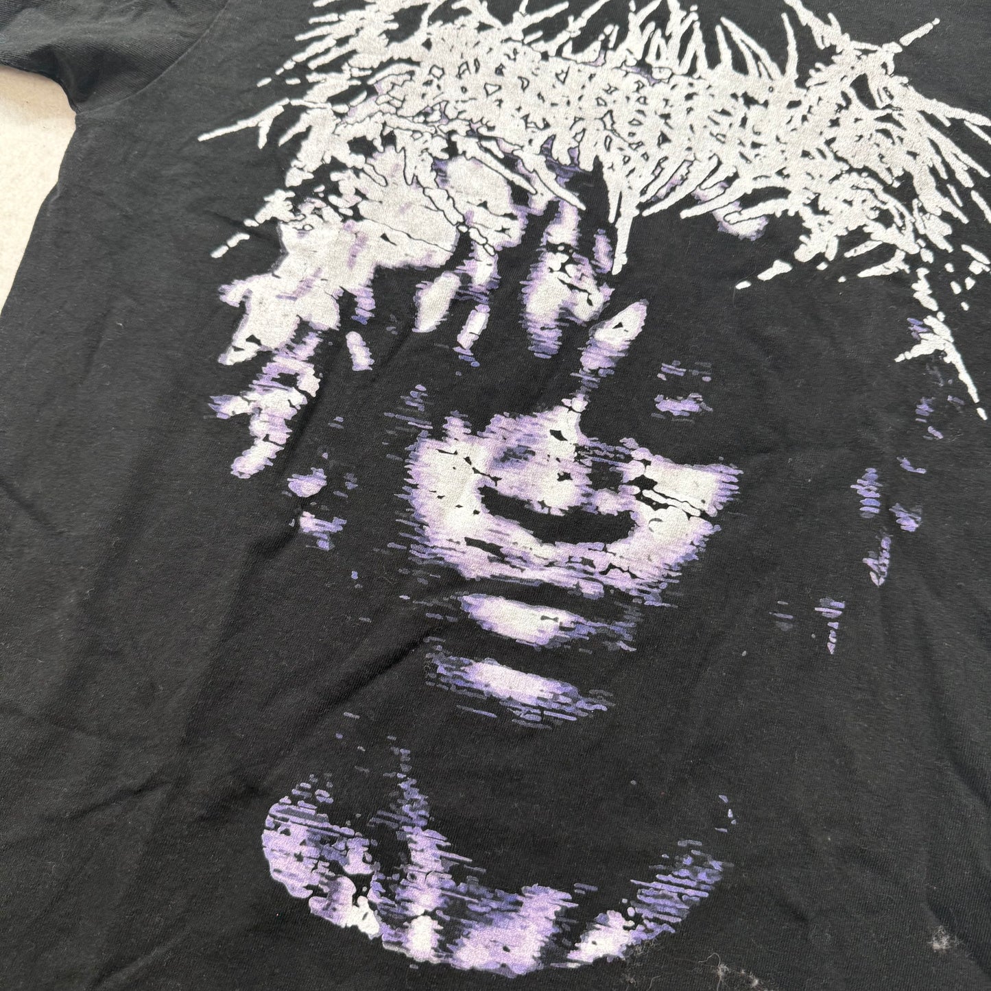 Ken Carson Men's Black Cotton T-Shirt Short Sleeves Crewneck Graphic Tee Size M