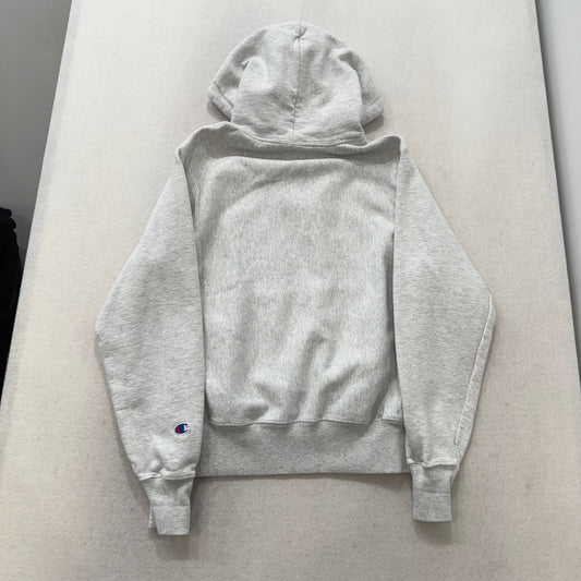 Champion Reverse Weave Gray Pullover Hoodie Kangaroo Pocket Size S