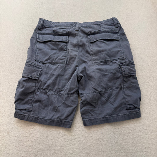 Arizona Jean Co. Flex Men's Gray Cargo Shirt Outdoor Stretch Classic Fit Size 32