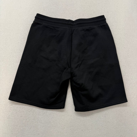 Calvin Klein Jeans Black Fleece Shorts Drawstring Monogram Logo Regular Size M