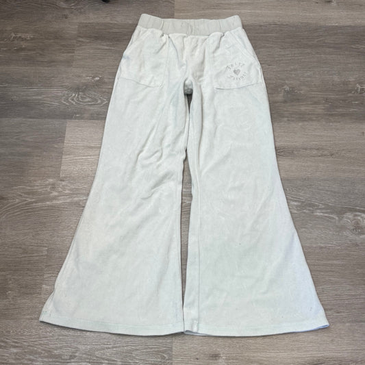 Juicy Couture Forever 21 Womens Light Pastel Blue Velour Flare Track Pant Size L