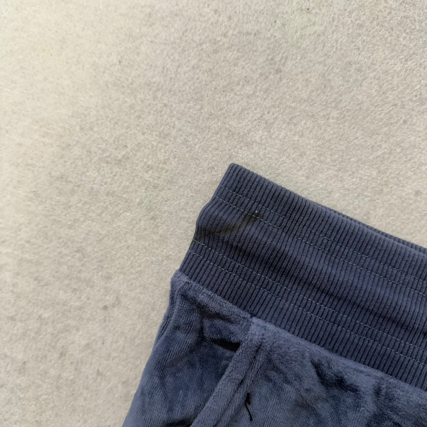 Vintage Juicy Couture Women Dusty Blue Gray Flared Track Pant Bell Bottom Size S