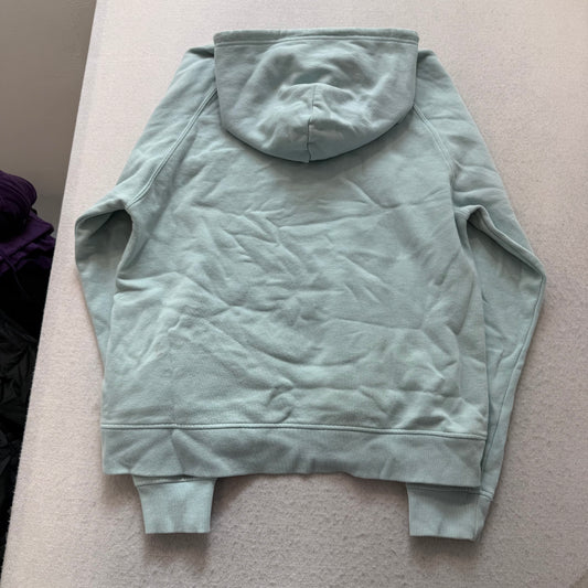 Urban Outfitters Tokyo Womens Mint Blue Hoodie Cherry Blossom Embroidered Size S