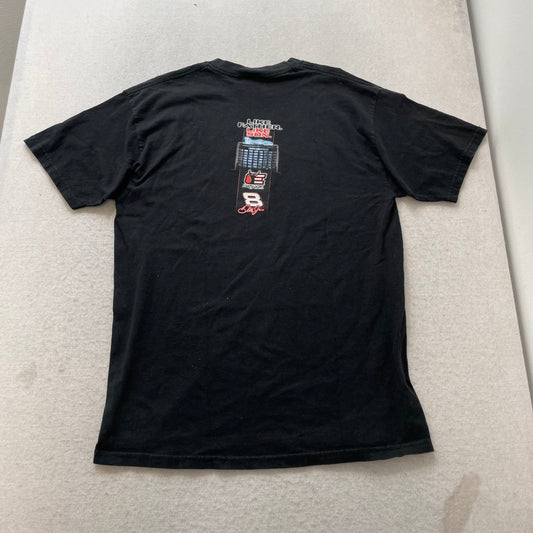 Dale Earnhardt Winners Circle Men's Black Cotton T-Shirt Short Sleeve Y2K Size L