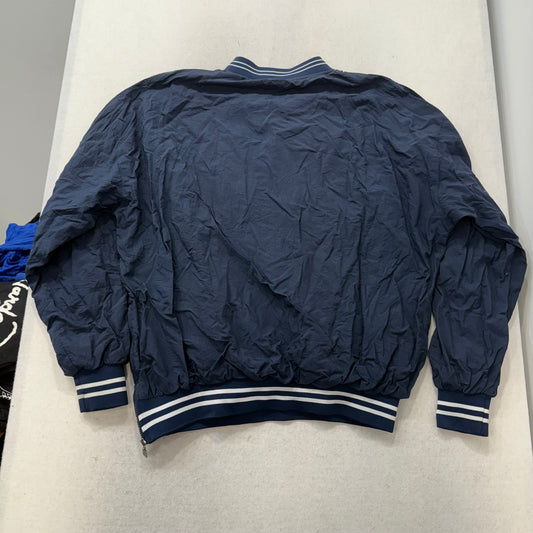 Russell Athletic Xavier Musketeers Navy Pullover Windbreaker Jacket Size XXL
