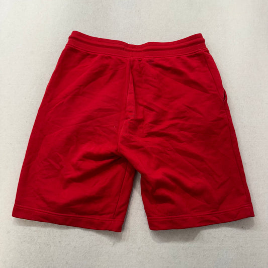 Tommy Hilfiger Men's Bright Red Cotton Lounge Shorts Slash Pockets Logo Size M