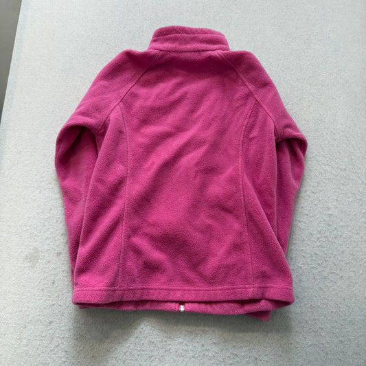 Columbia Women's Hot Pink Benton Springs Fleece Full Zip Jacket Outdoor Size L