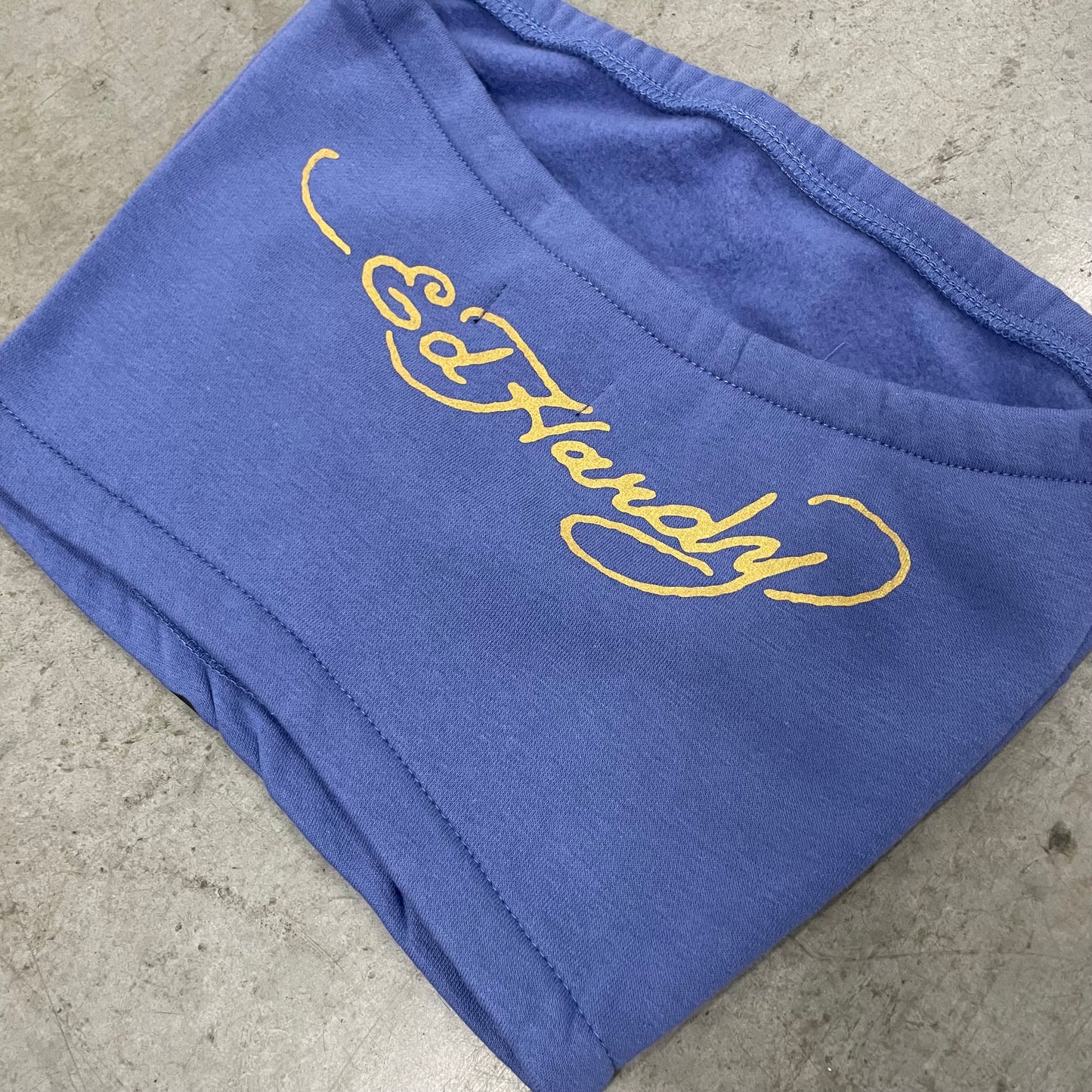 ED HARDY “NYC Skull” BLUE TUBE TOP - Clean Curriculums