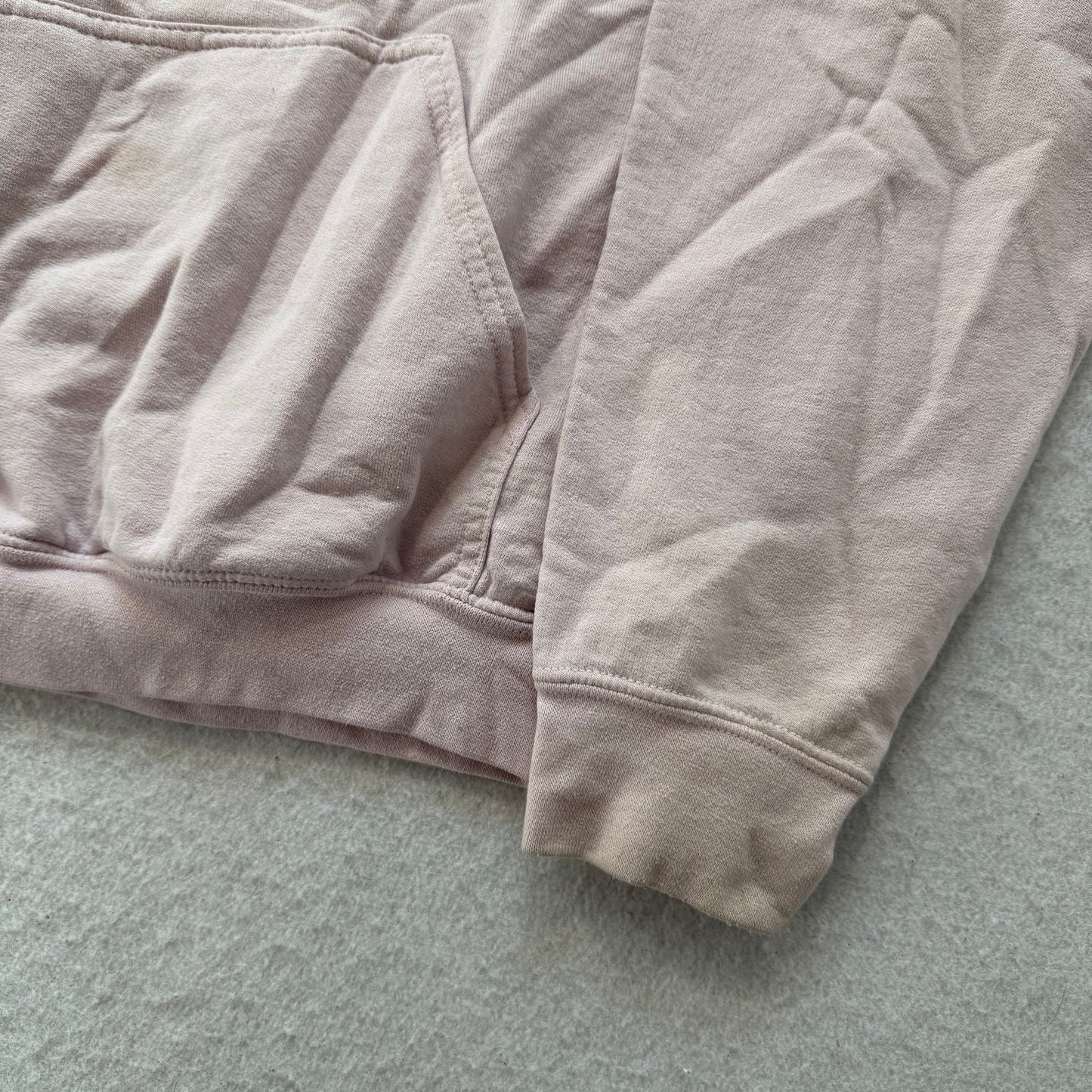 Thrasher Magazine Mens Pink Pullover Hoodie Rose Thorn Graphic Skateboard Size M