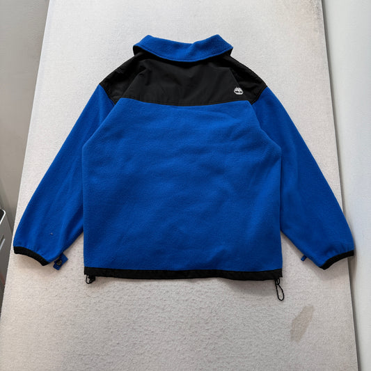 Timberland Performance Gore-Tex Men's Blue Black Fleece Full-Zip Jacket Size L