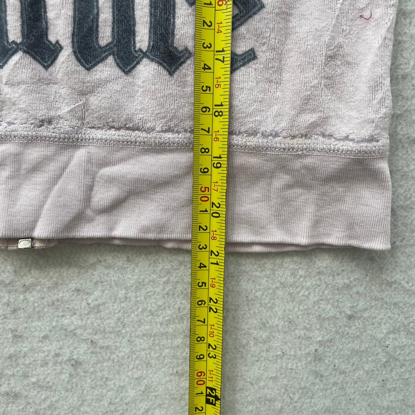 Juicy Couture Cupcake Couture Women's Baby Pink Velour Zip-Up Hoodie Y2k Size M