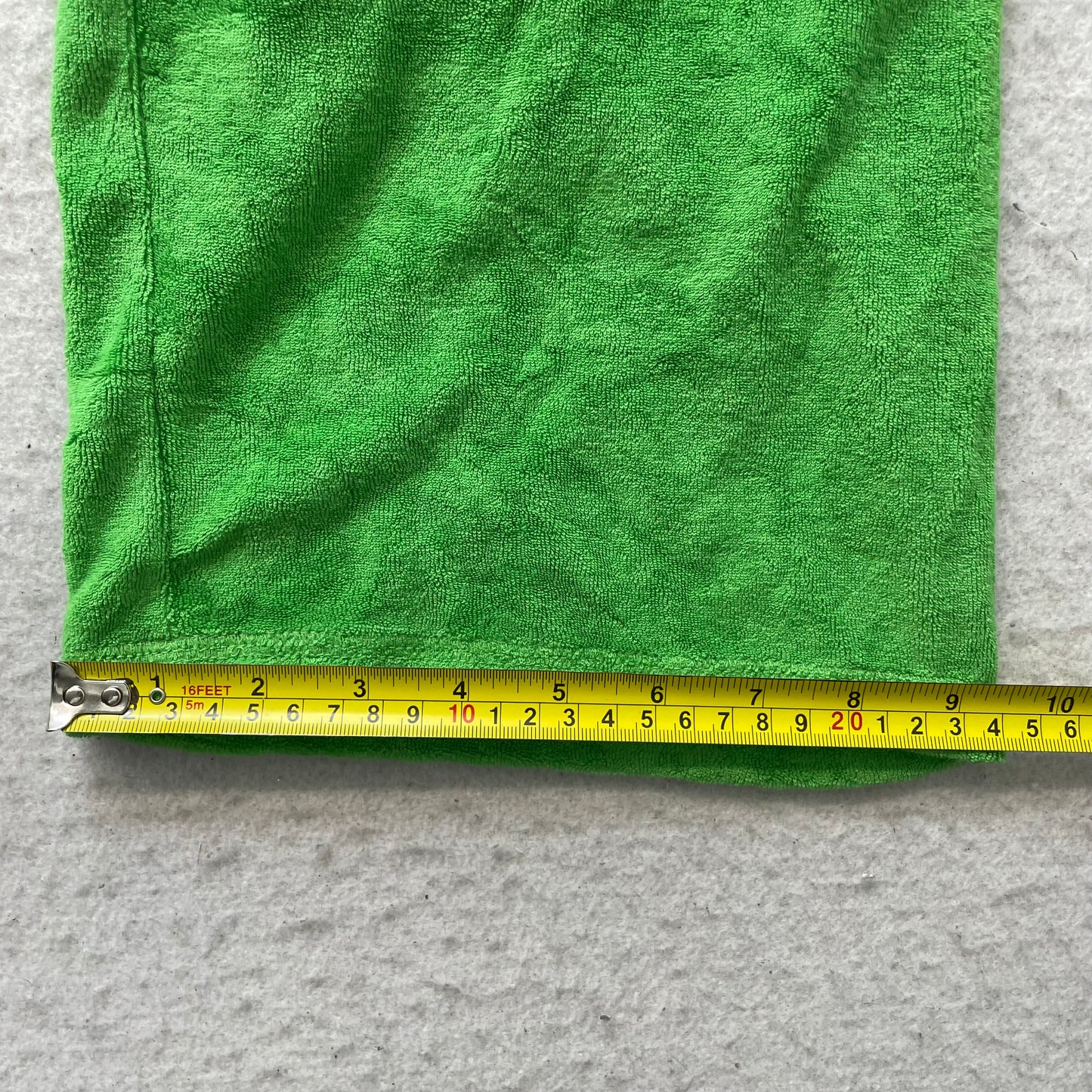 Juicy Couture Womens Green Terry Cloth Flared Track Pants Rhinestone Logo Size M