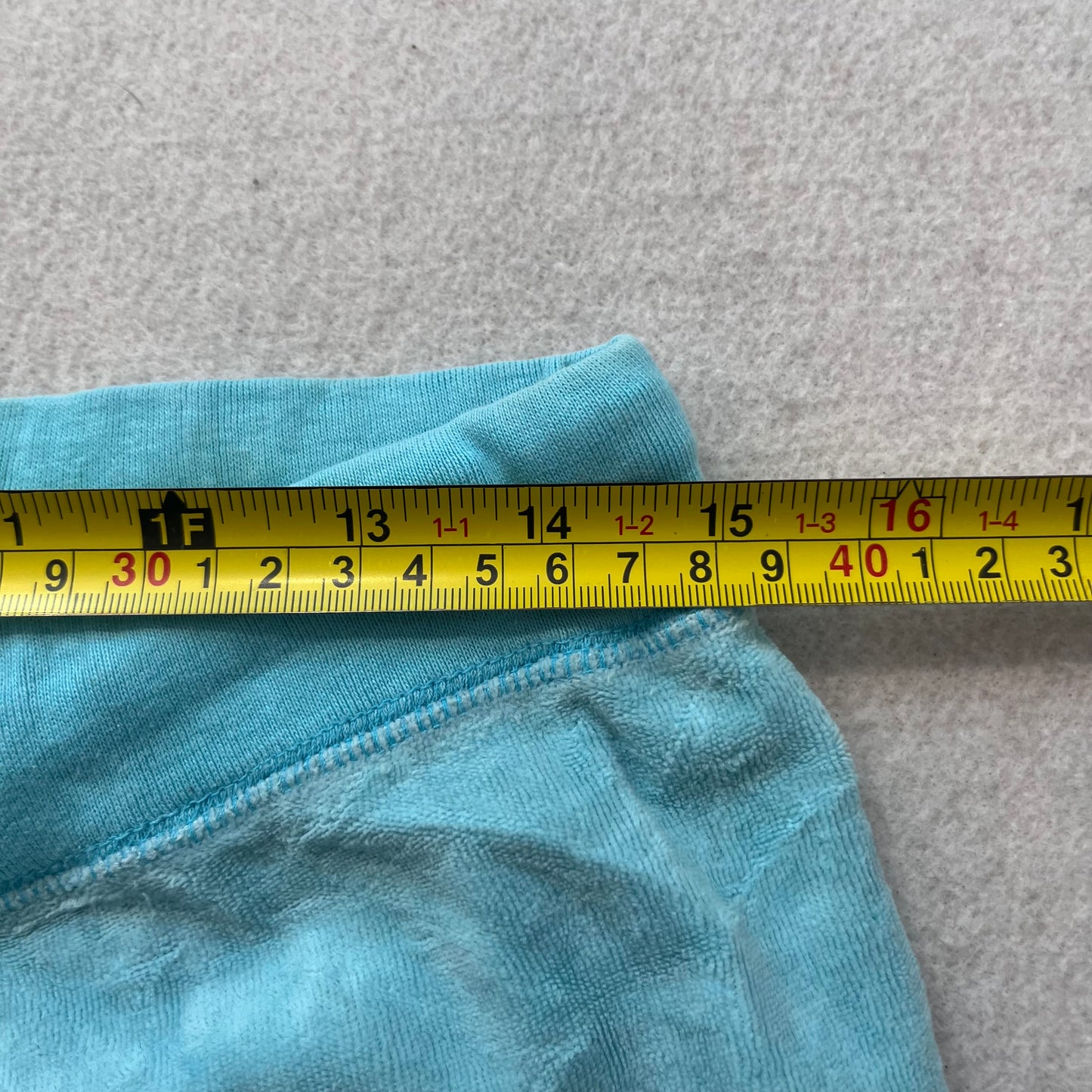 Vintage Juicy Couture Women's Light Blue Flared Track Pant Drawstring Y2K Size L