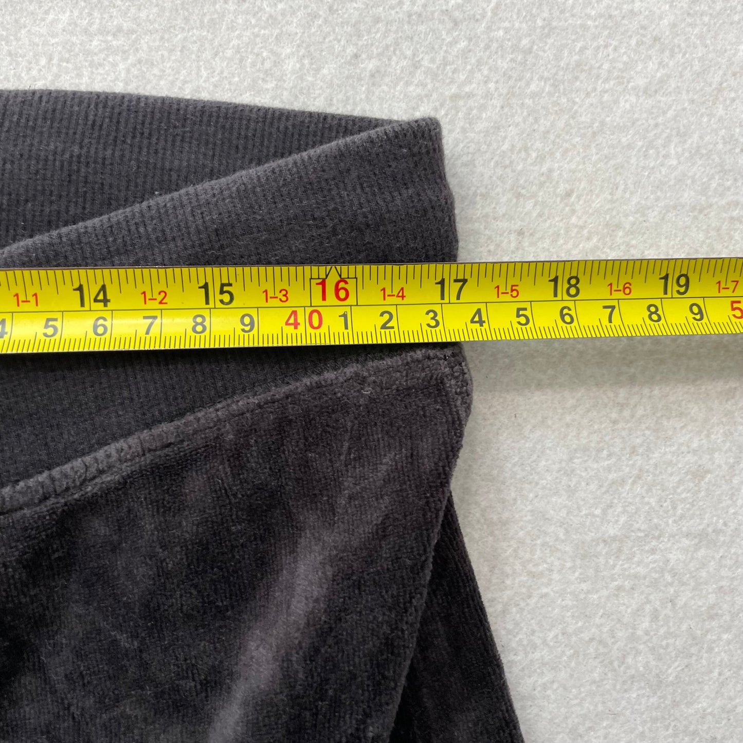 Vtg Juicy Couture Women's Faded Black Velour Tracksuit Set Hoodie & Pant Size XL