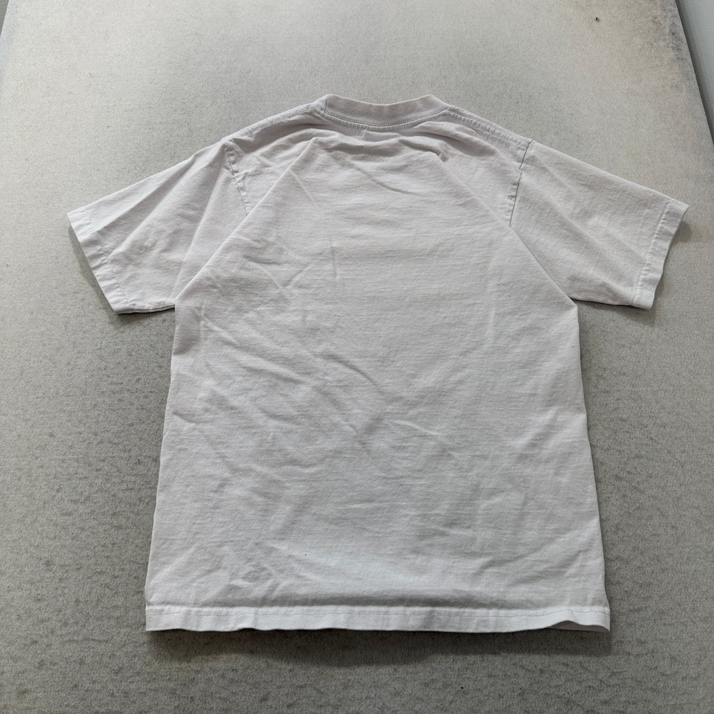 Pro Club Men's White Cotton T-Shirt Short Sleeve Crewneck Classic Comfort Size S