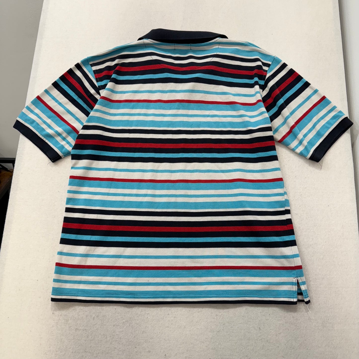Coogi Australia Men's Multicolor Striped Cotton Short Sleeve Polo Shirt Size 2XL