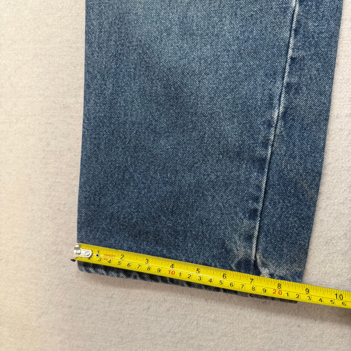 Wrangler Men's Blue Riggs Workwear Carpenter Denim Jeans Medium Wash Size 30