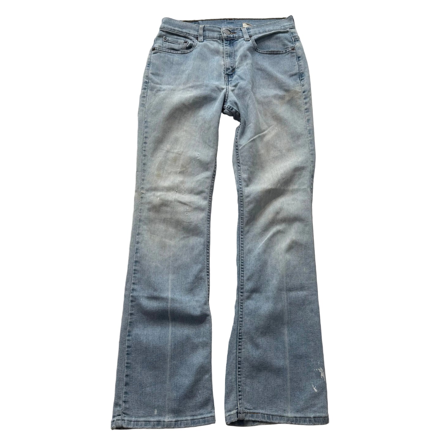 Levi’s 515 Boot Cut blue denim low rise jeans size 28
