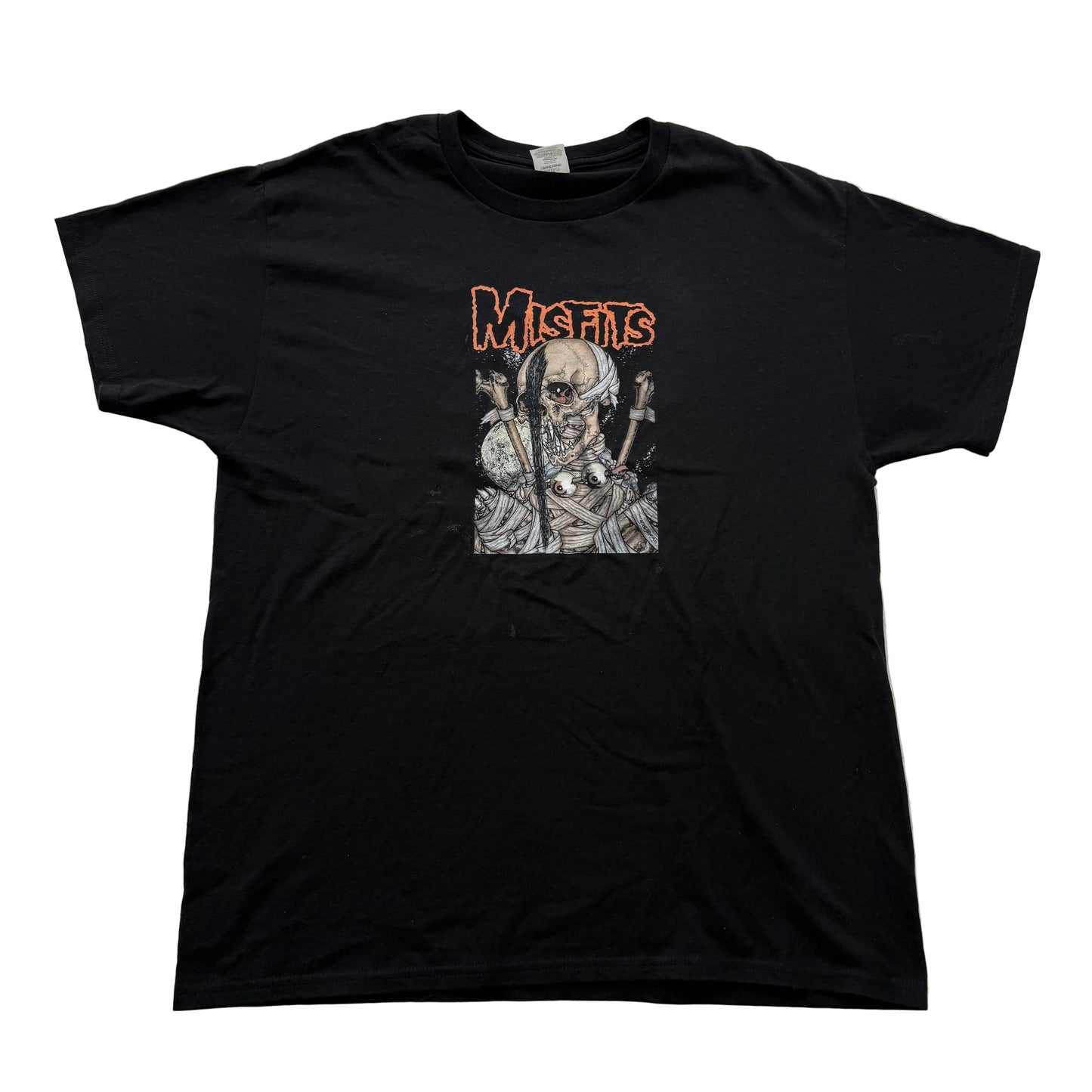 Hanes Misfits Pushead Vampire Men's Black Cotton T-Shirt Short Sleeves Size L