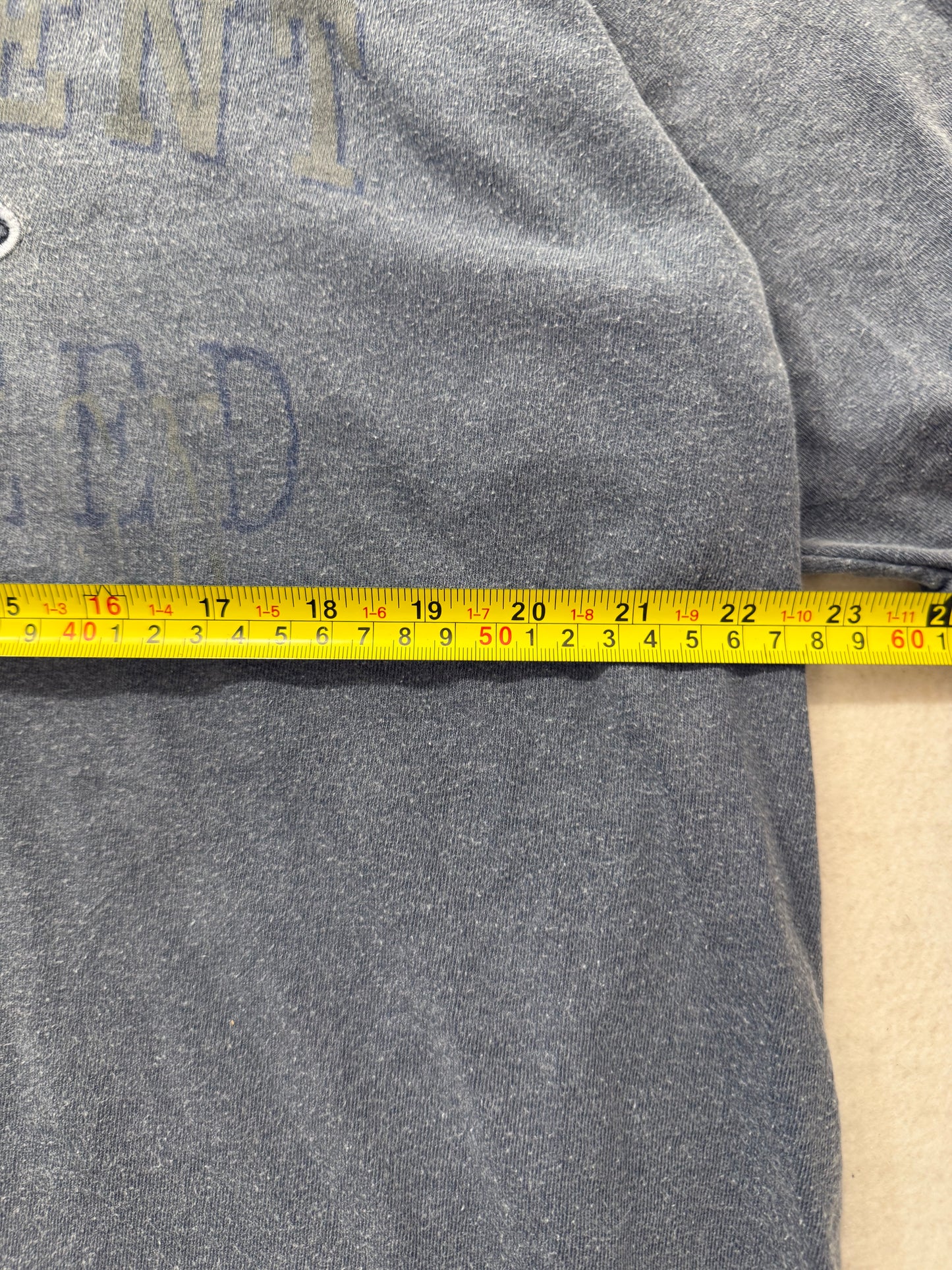Pepsi Slate Greyish-Blue 100% Cotton T-Shirt Short Sleeves Crewneck Logo Size L