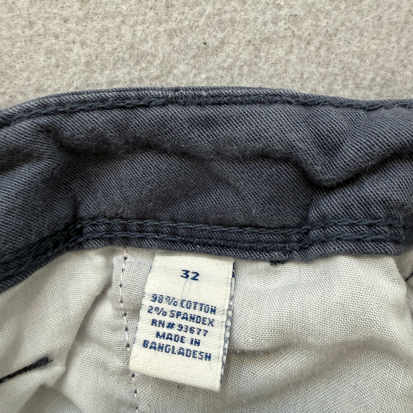 Arizona Jean Co. Flex Men's Gray Cargo Shirt Outdoor Stretch Classic Fit Size 32