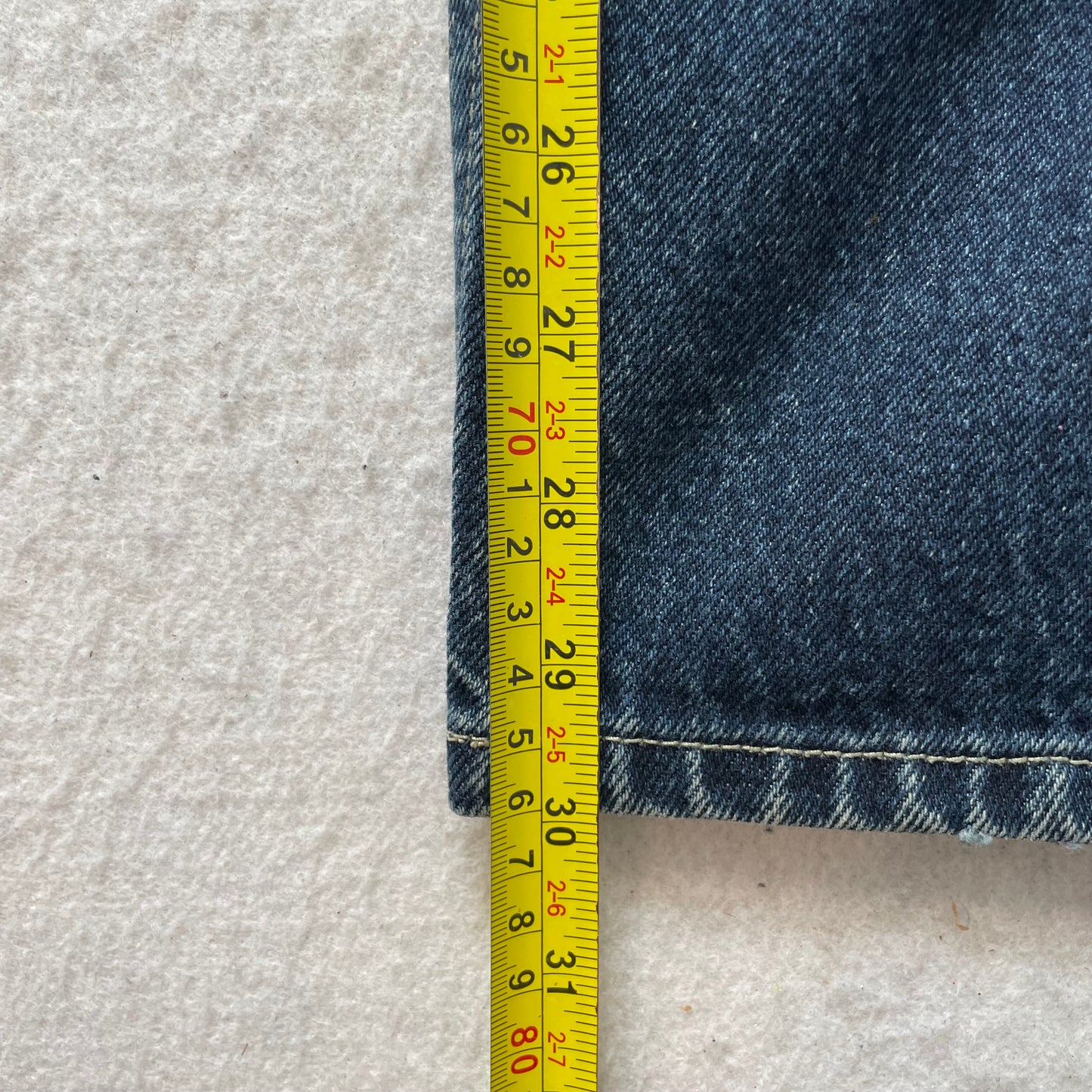 Sean John Men's Blue Denim Wide Leg Baggy Jeans Streetwear Loose Fit Y2k Size 34