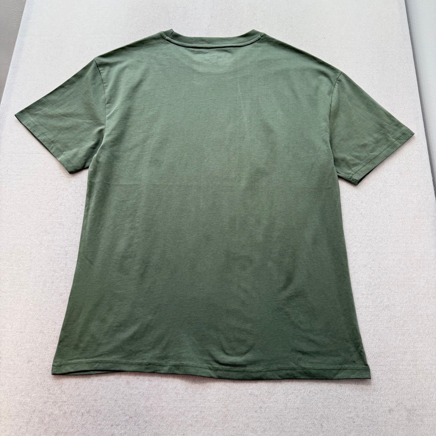 ED HARDY “Cobra Rose” OLIVE GRAPHIC TEE