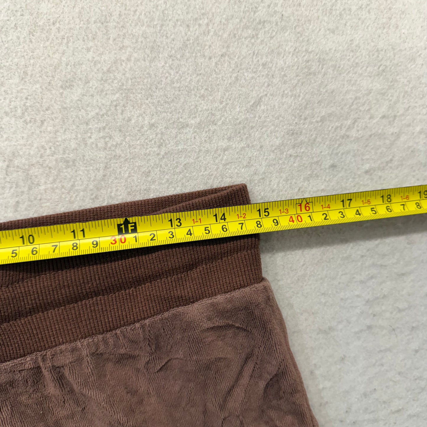 Vintage Juicy Couture Women's Chestnut Brown Velour Flared Track Pant Y2K Size S