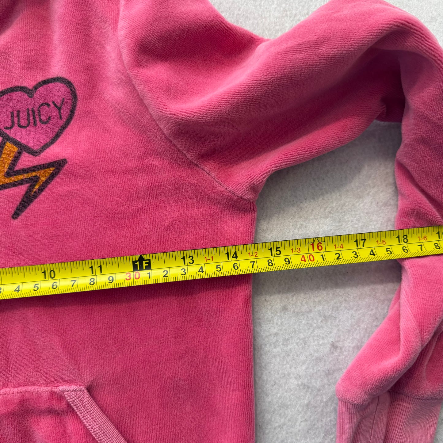 2003 Juicy Couture “Couture Struck” Pink Tracksuit Set Hoodie & Pant Y2k Size 10