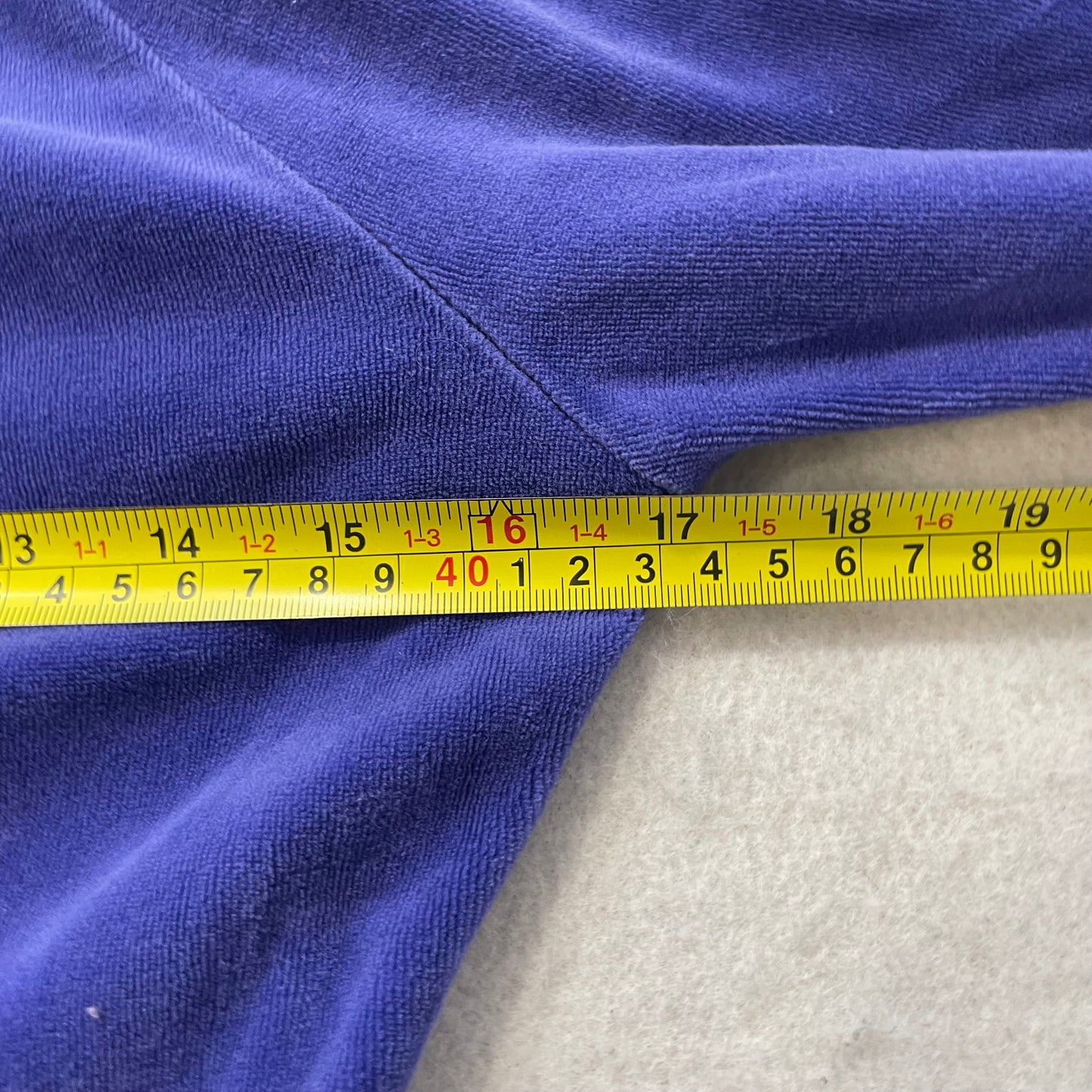 Bebe Women's Royal Blue Velour Full Zip Cropped Hoodie Rhinestone Logo Size S