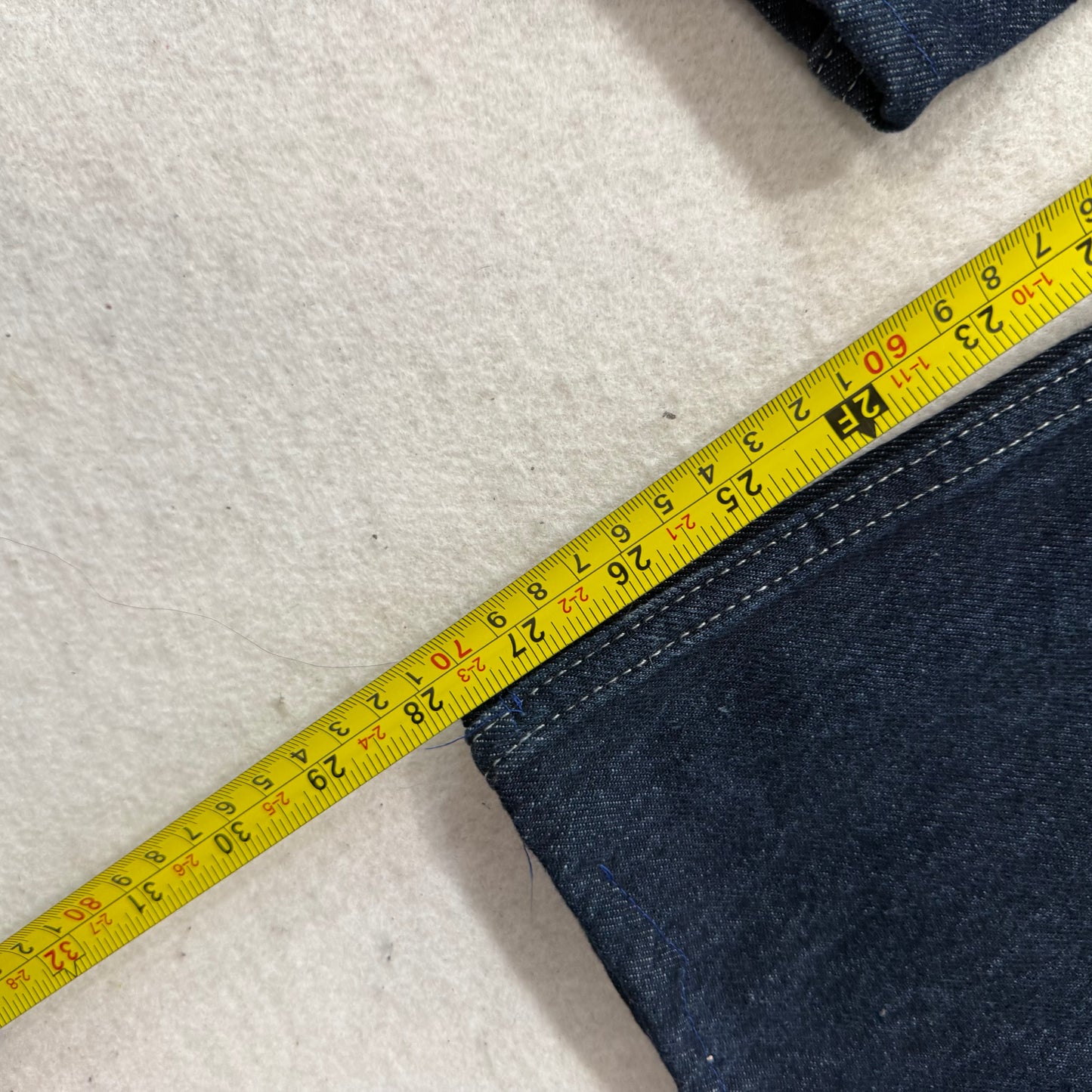 Levi's SilverTab Men's Dark Indigo Denim Baggy Fit Straight Leg Jeans Size 38