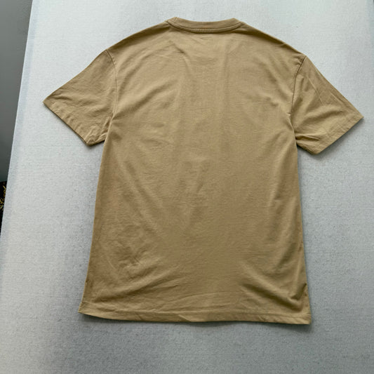 ED HARDY BROWN EMBROIDERY SAND TEE