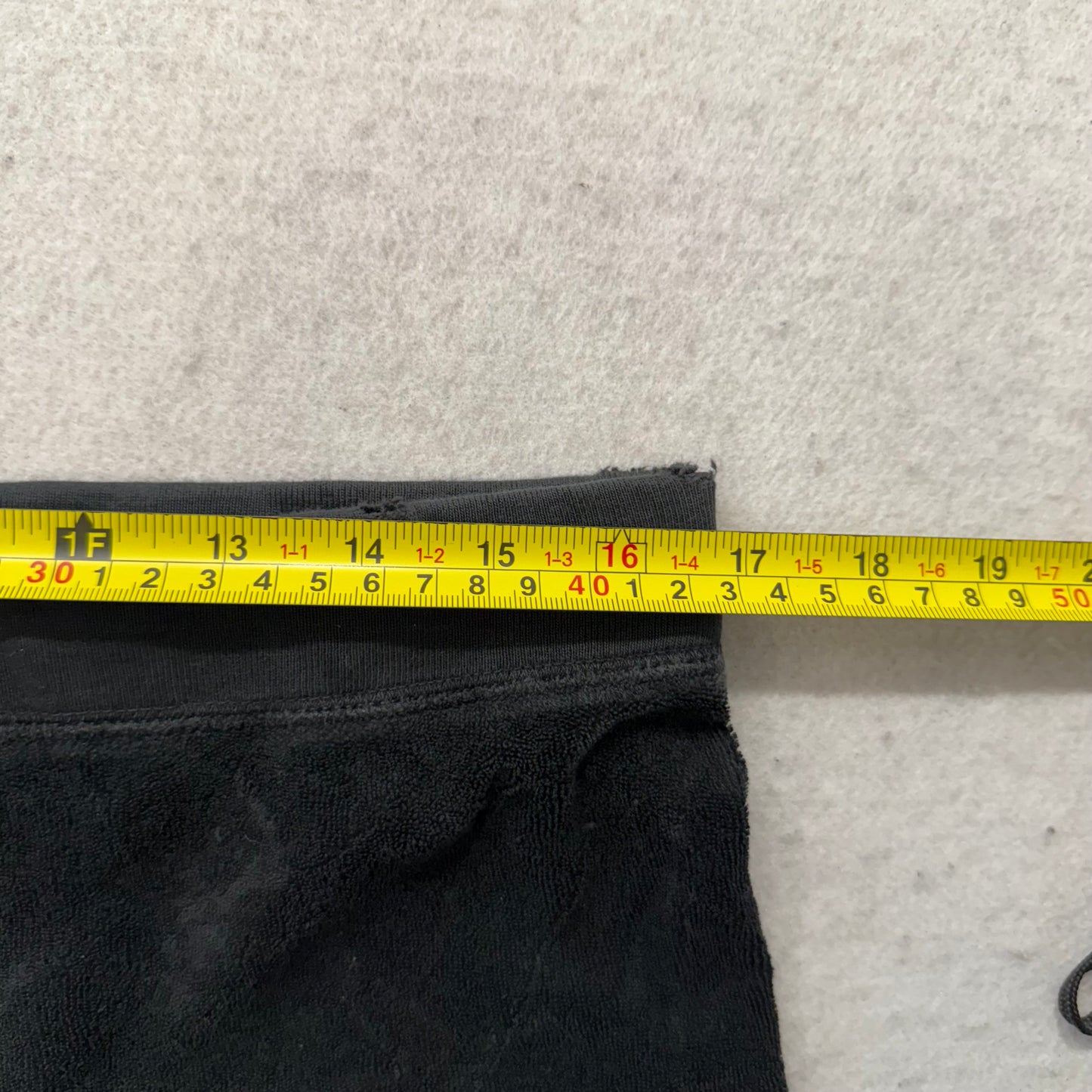 2003 Vintage Juicy Couture Women's Black Terrycloth Flared Track Pant Y2K Size M