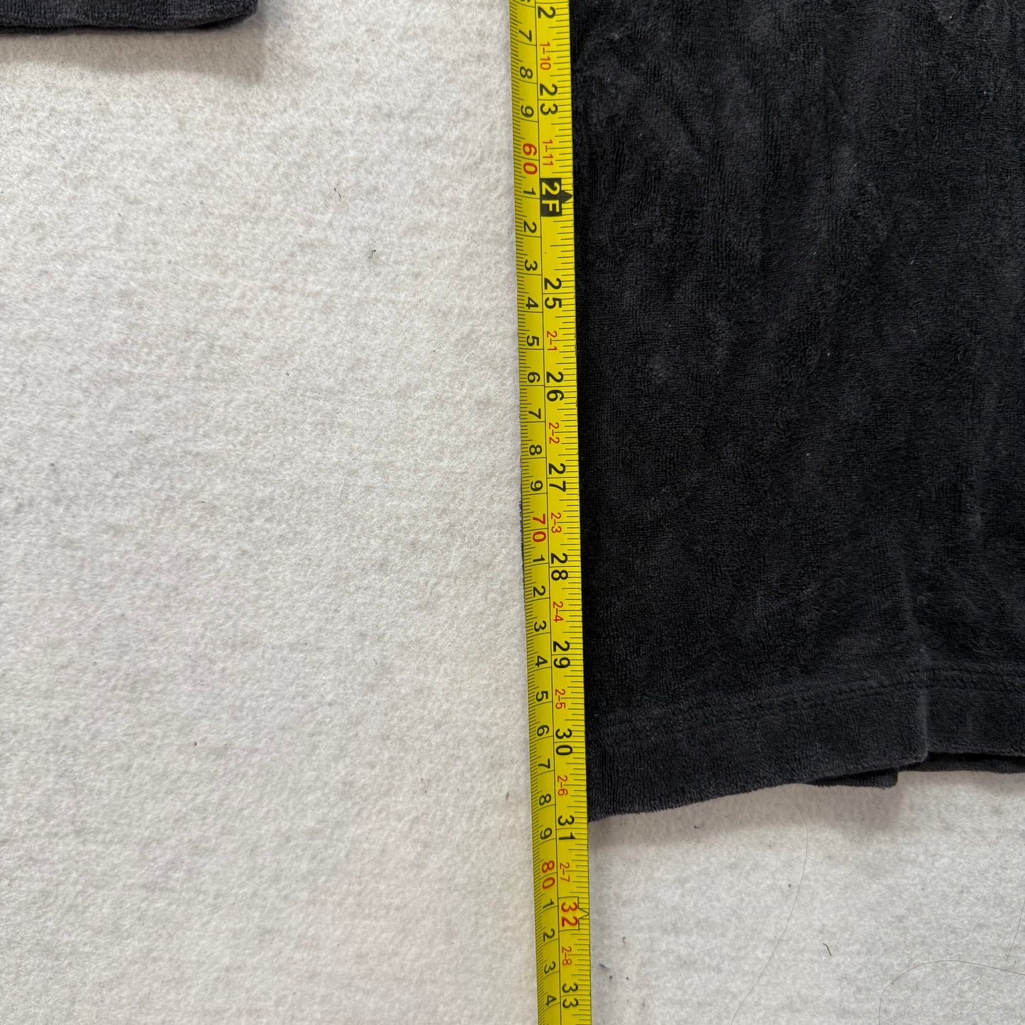 Vintage Juicy Couture Women's Black Velour Flared Track Pant Drawstring Size S